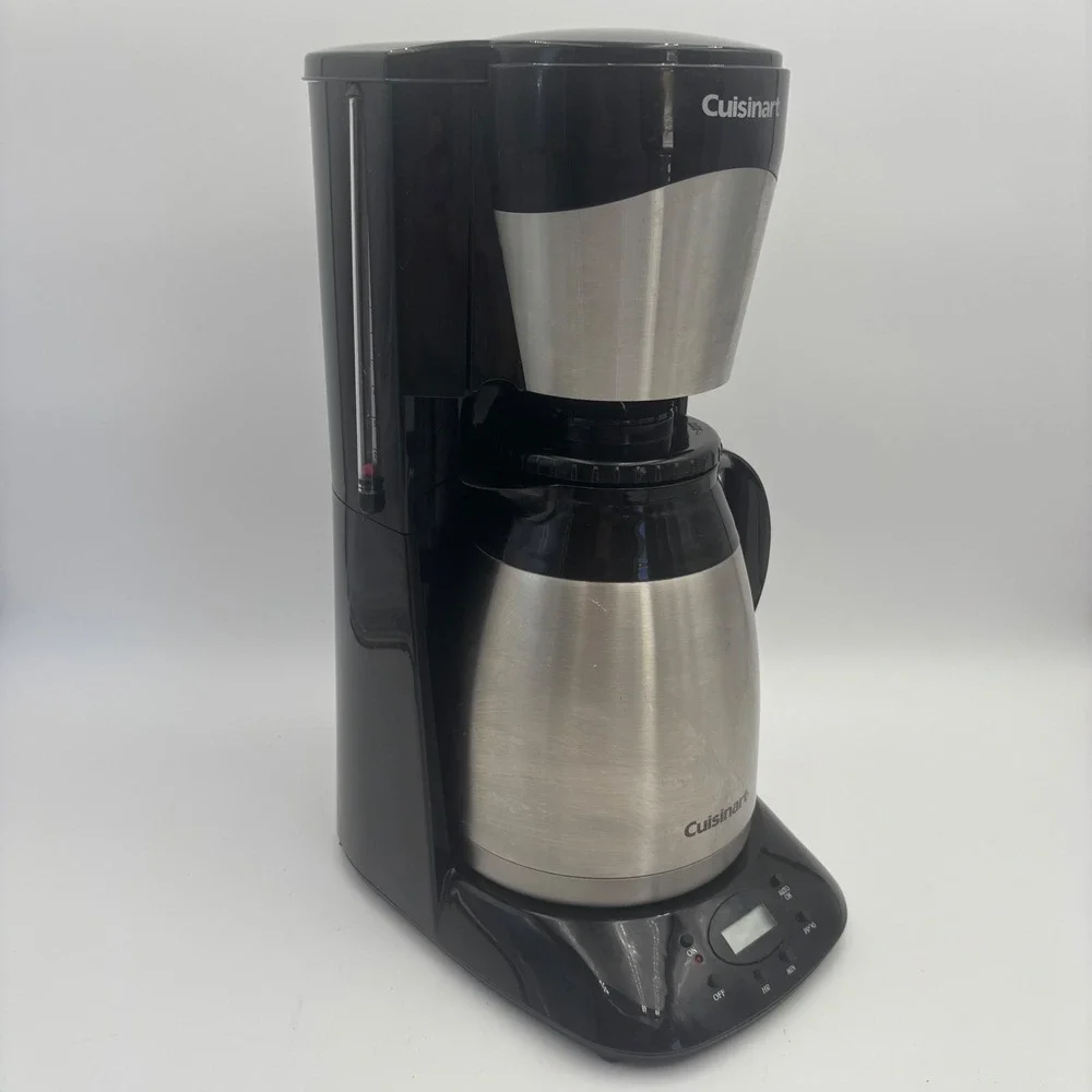 Cuisinart Coffee Maker 12 Cup Black Excellent DTC-975BKN Thermal Carafe